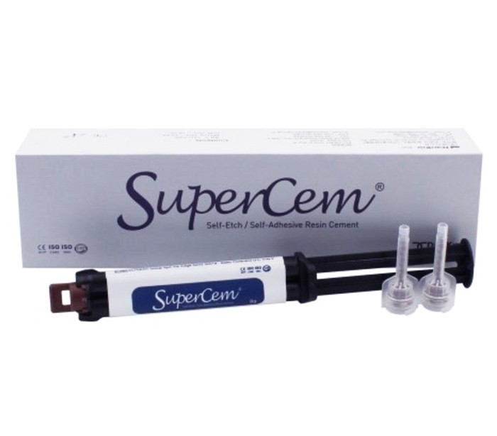 سمان-رزینی-دوال-کیور-dentkist-supercem سمان دوال کیور Charm SuperCem - تصویر 1
