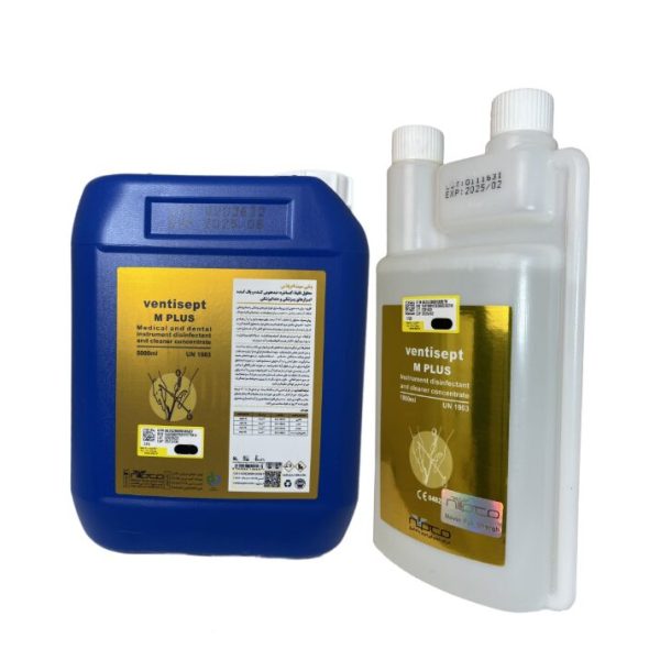 محلول ضدعفونی کننده غوطه وری ابزار ونتی سپت ام پلاس نیپکو یک لیتری NIPCO