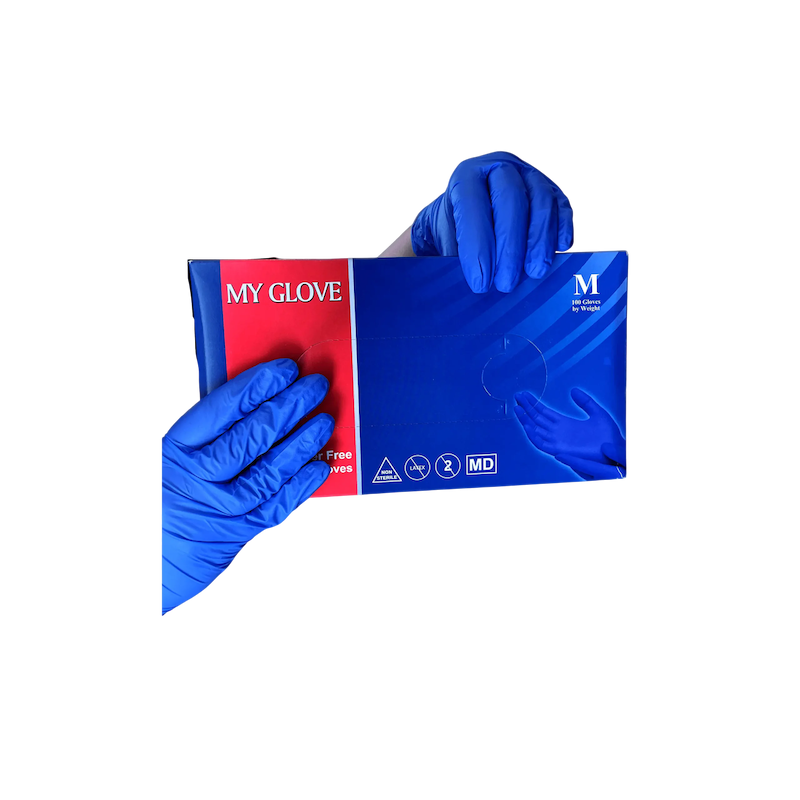 dc76912432294b4f6f8dc4d3773acc7b دستکش نیتریل MY GLOVE - تصویر 1