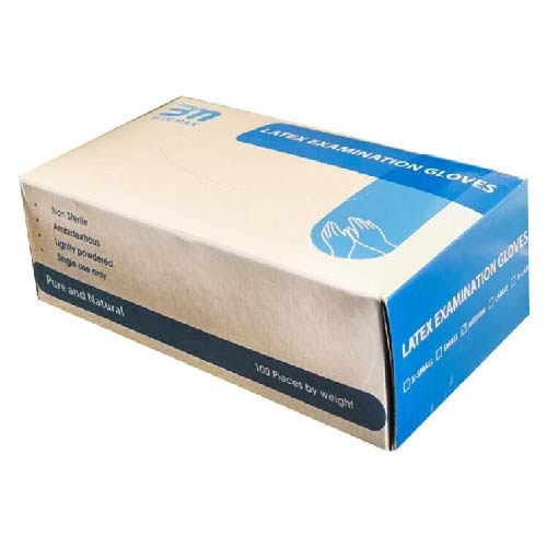 xWrdipLUIbmSY4W-01 دستکش لاتکس کم پودر 3m blue max - Image 1