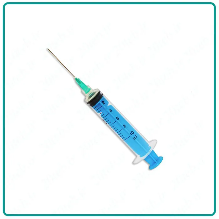 سرنگ-10میل-اوا سرنگ تزریق (نوک تیز) لوئرلاک 10 cc آوا - تصویر 1