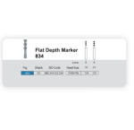 فرز الماسی دندانپزشکی سانی SANI Flat Depth Marker 834 - Image 4