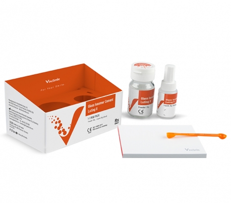 گلاس-آینومر-لوتینگ-تایپ-دو-vincismile سمان گلاس آینومر لوتینگ بزرگ (30گرم پودر + 25گرم مایع) VinciSmile Luting II - تصویر 1