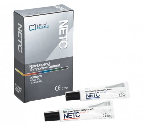 سمان موقت بدون اوژنول 2 تیوپ Meta Easy NETC سمان موقت بدون اوژنول 2 تیوپ Meta Easy NETC