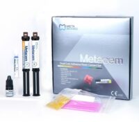 کیت سمان رزینی دوال کیور 2 سرنگ متا Metacem
